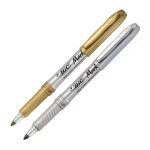 Marcador permanente 1,1mm 2 cores metalicas Bic BT 2 UN