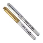 Marcador permanente 1,1mm 2 cores metalicas Bic BT 2 UN