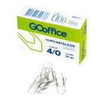 Clips Galvanizado 4/0 Fio 1,00mm Leve Go Office Cx c/50unid