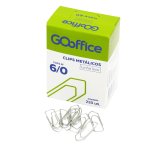 Clips Galvanizado 6/0 Fio 1,20mm Leve Go Office Cx c/220unid