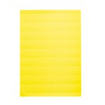 Etiqueta Papel Amarela 3x3cm 90g 100 folhas