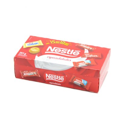 Caixa de Bombom Especialidades Nestlé 251g