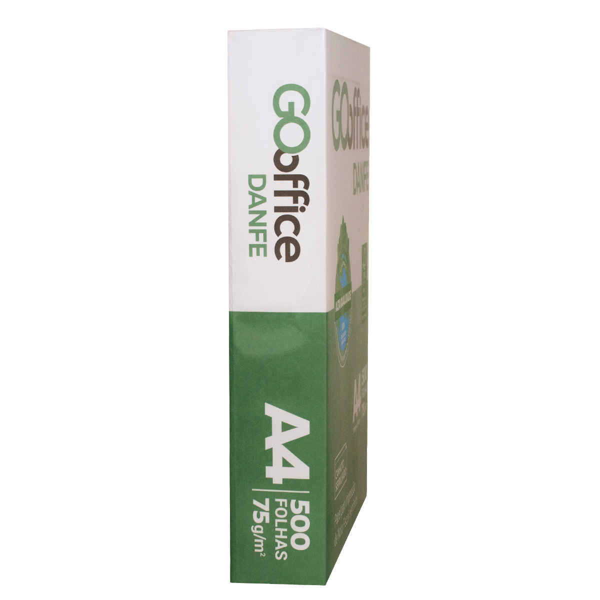 Papel A4 Serrilhado DANFE 75 g 500 Folhas | Go Office