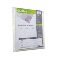 Saco Plástico A4 2 Furos 0,12mm 100 unidades | Go Office