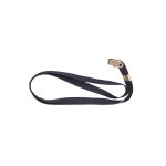 Cordão para Crachá com Presilha Preto 10 unid