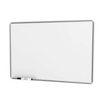 Quadro Branco Não Magnético Moldura Alumínio 120 x 90 cm | Go Office