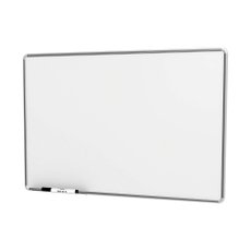 Quadro Branco Não Magnético Moldura Alumínio 60 x 40 cm | Go Office