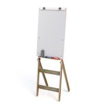 Flip Chart de Quadro Branco Superfície U.V. 90 cm x 67 cm | Go Office