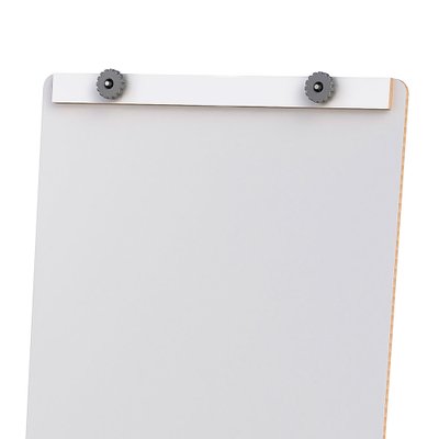 Flip Chart de Quadro Branco Superfície U.V. 90 cm x 67 cm | Go Office