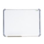 Quadro Branco Não Magnético Moldura Alumínio 40 x 30 cm | Go Office