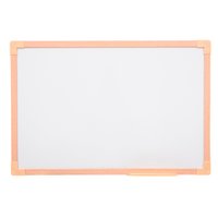 Quadro Branco Não Magnético Moldura Madeira 60 x 40 cm | Go Office