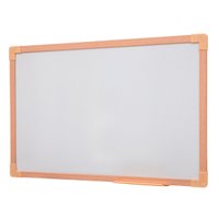 Quadro Branco Não Magnético Moldura Madeira 60 x 40 cm | Go Office