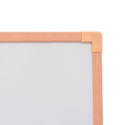 Quadro Branco Não Magnético Moldura Madeira 60 x 40 cm | Go Office