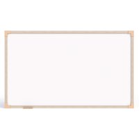Quadro Branco Não Magnético Moldura Madeira 200 x 120 cm | Go Office