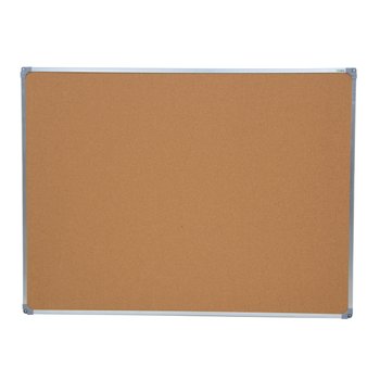 Quadro Cortiça Moldura Alumínio 120 cm x 90 cm | Go Office