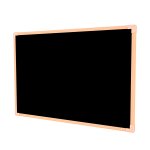 Quadro Preto em Madeira Sup. U.V 90x60cm Go Office 1 Unid