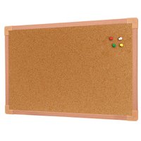 Quadro Cortiça Moldura Madeira 90 cm x 60 cm | Go Office
