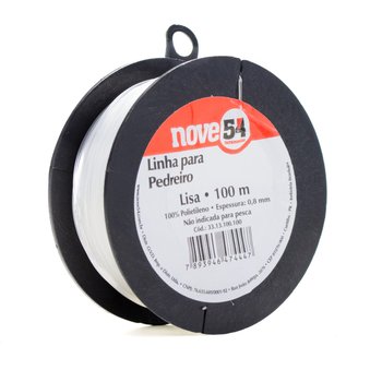 Fio de Nylon 0,80 mm com 100 metros Vonder Nove54 01 unid