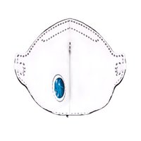 Respirador Descartável ProtecFace PFF2 com Válvula