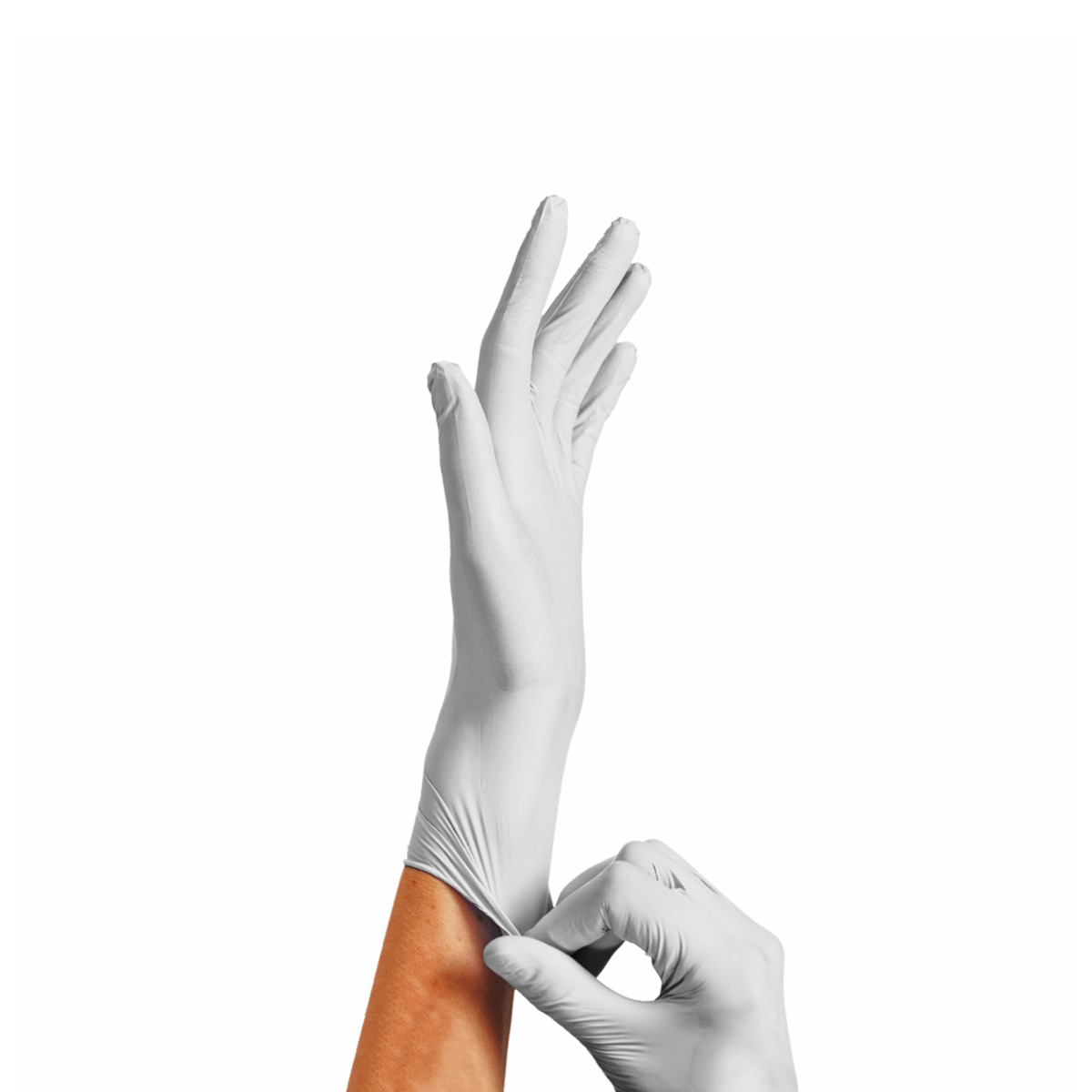 Luva Látex Bompack Descartável com Amido P CX 100UN