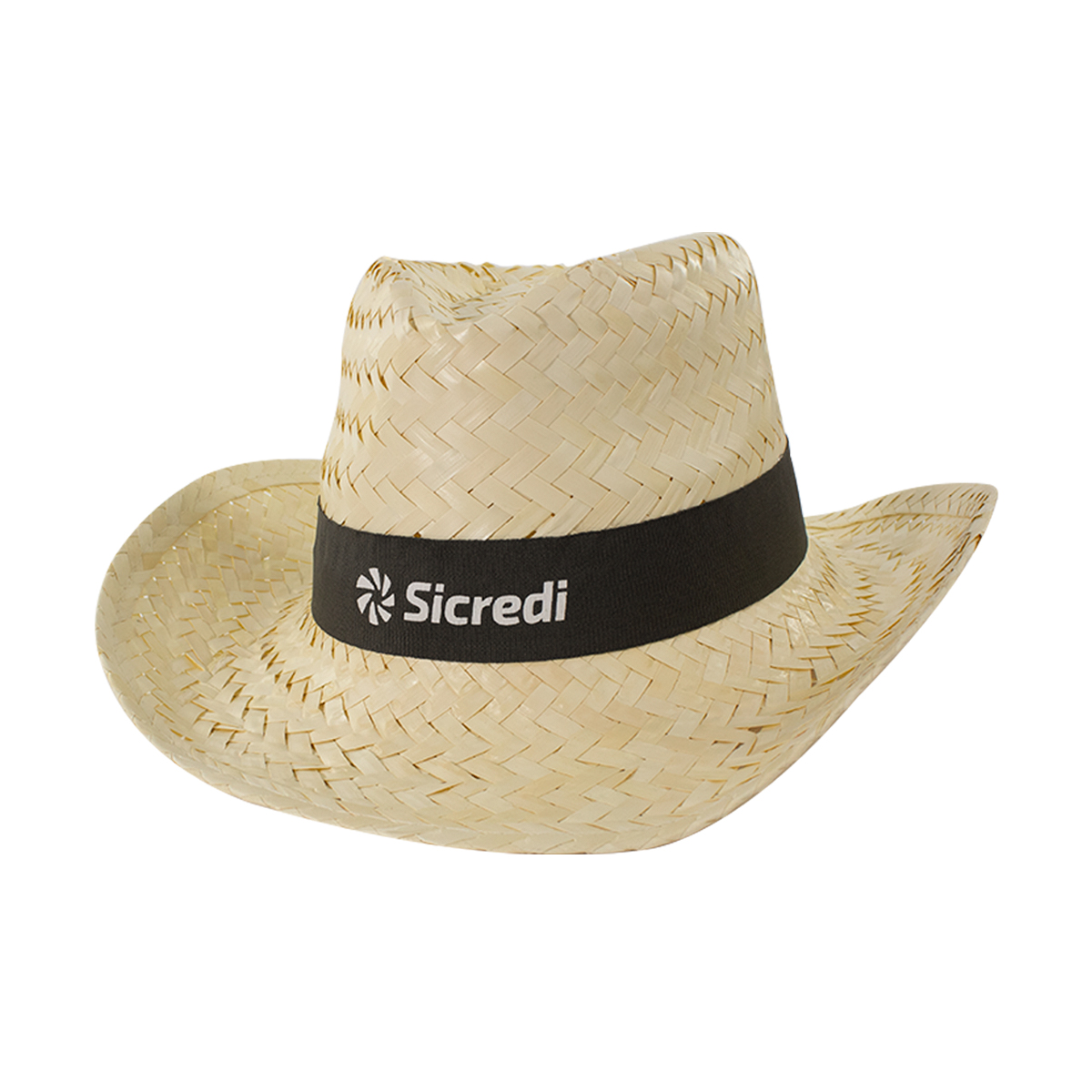 Chapéu Sicredi em Palha Australiano PCT 10UN