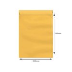 Envelope Ofício Ouro 250 mm x 353 mm 10 unidades