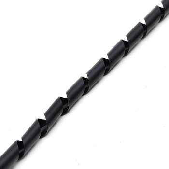 Organizador de Cabos e fios 12mm x 1,5m Preto 1un