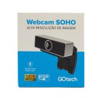 Webcam Vídeo Chamada Go Tech Soho HD 1080P