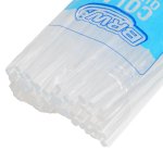 Refil de Cola Quente bastao fina Transparente Pct c/1Kg