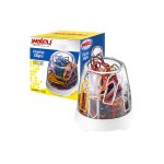 Porta Clips Cristal Poliestireno Waleu