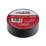 Fita Isolante Moblik 19mmx5m Preta