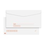 Envelope Offset Ofício RPC 63g 114X229mm Branco 100 unidades