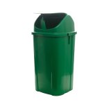 Lixeira Plástica Basculante Verde 60 L