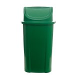 Lixeira Plástica Basculante Verde 60 L