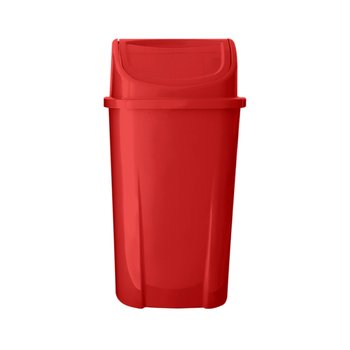Lixeira Plástica Basculante Vermelha 60 L