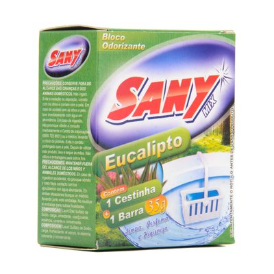 Bastão Sanitário Sany Eucalipito Mix Aparelho + Refil un
