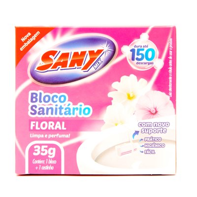 Bastão Sanitário Sany Floral Mix Aparelho + Refil Un