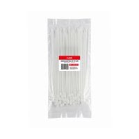 Abraçadeira de Nylon Branco 200 x 3,6 mm 100 unidades | Moblik