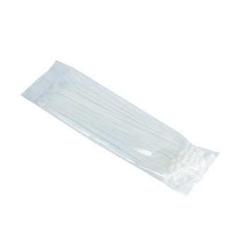 Abraçadeira de Nylon 300x4,8mm Branco Go Office PCT 100un