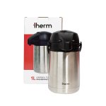 Garrafa Térmica Inox Inquebrável 1 Litro | Therm