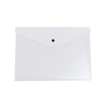 Envelope Plástico Cristal com Botão A4 240 mm x 330 mm | Dello