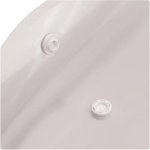 Envelope Plástico Cristal com Botão A4 240 mm x 330 mm | Dello