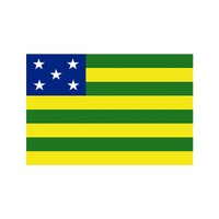 Bandeira do Estado de Goiás 1,28 x 0,90M