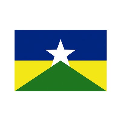 Bandeira do Estado de Rondônia 1,28 x 0,90M