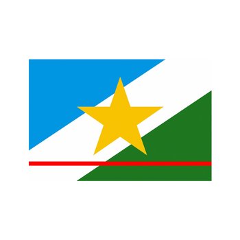 Bandeira do Estado de Roraima 1,28 x 0,90M