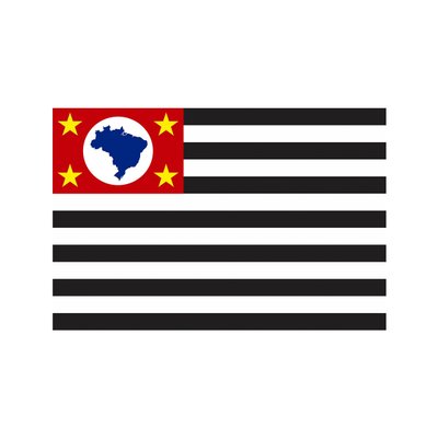 Bandeira do Estado de São Paulo 1,28 x 0,90M