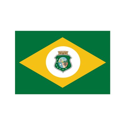 Bandeira do Estado do Ceará 1,28 x 0,90M