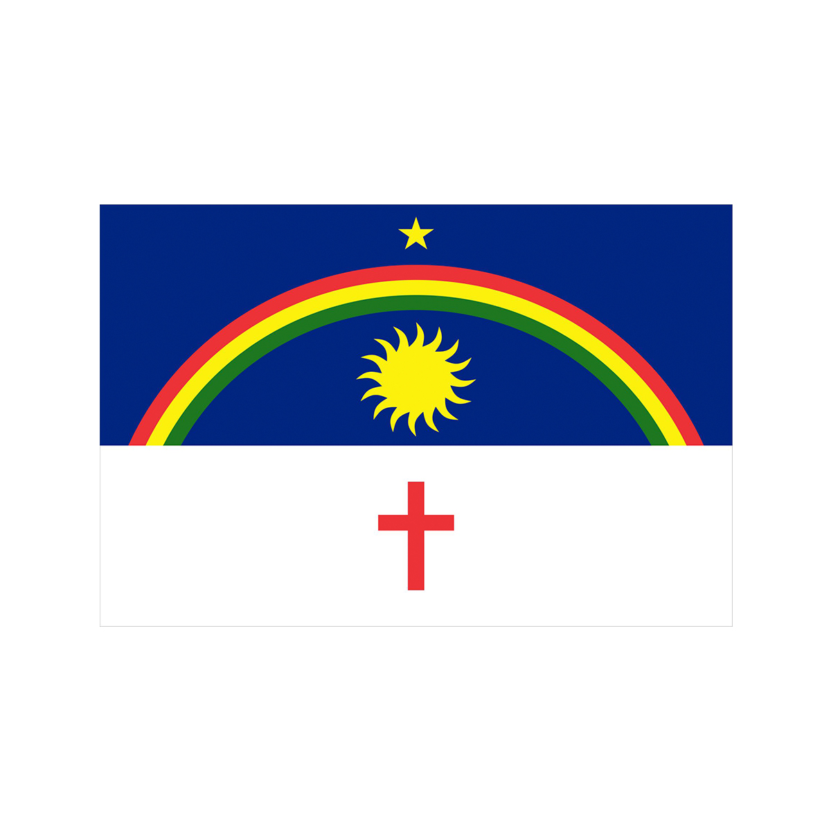 Bandeira do Estado do Pernambuco 1,28 x 0,90M