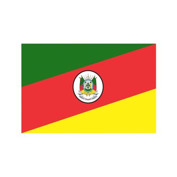 Bandeira do Estado do Rio Grande do Sul 1,28 x 0,90M