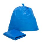 Saco de Lixo Oxibiodegradável 110 L Azul Super Reforçado 50 unidades | UpBag